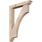 Ekena Millwork Westlake Traditional Smooth Bracket w/ Offset Brace, Douglas Fir, 5 1/2"W x 32"D x 44"H BKT0604X32X44WTL01SDF - alternate 1